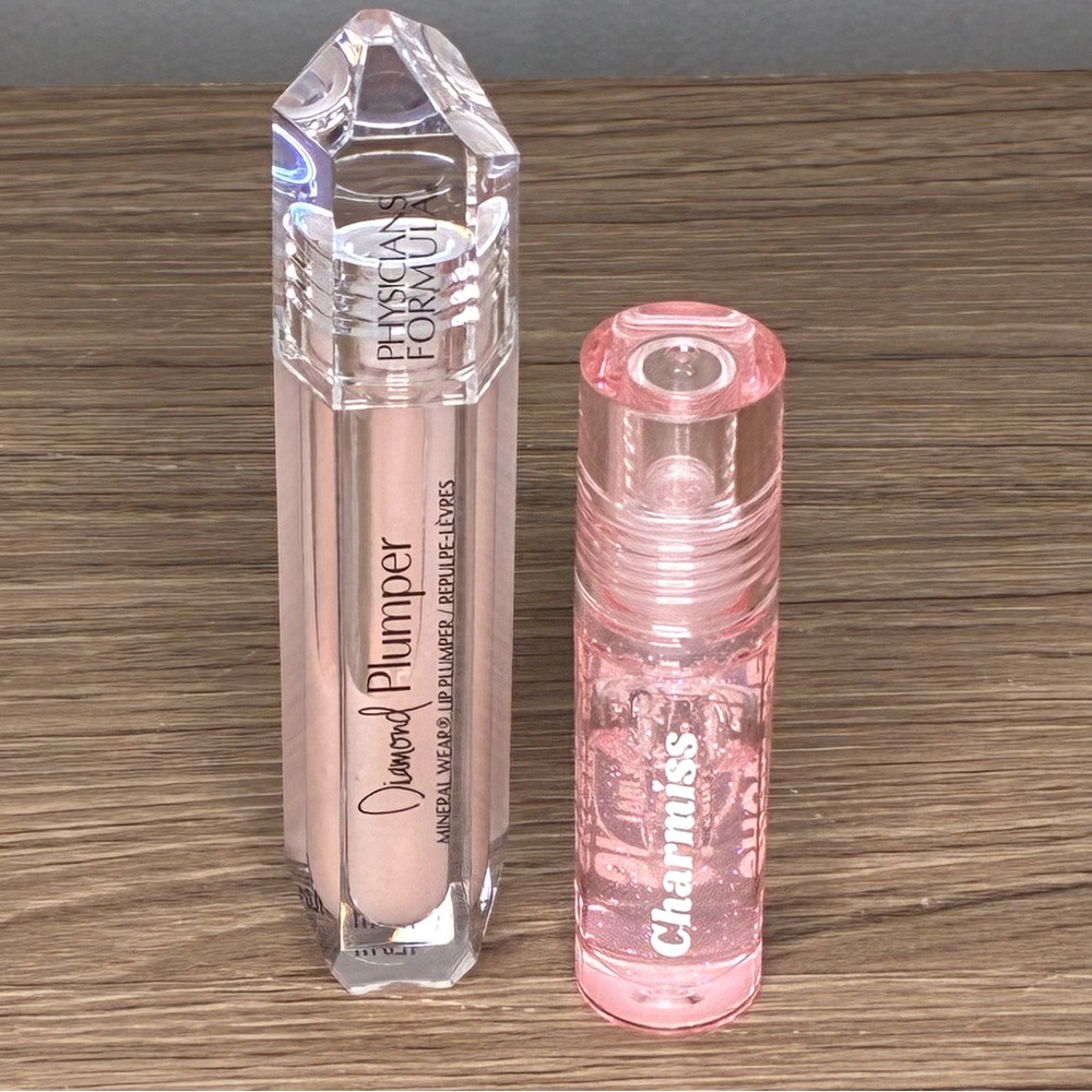 🐼 3/$25 Set of Two Sparkly Pink Lip Glosses